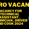 Isro recruitment 2024 of technical assistant notification