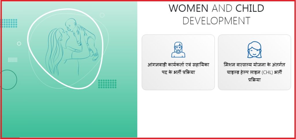 wcd mp anganwadi vacancy 2025, Mahila Bal Vikash Vibhag bharti 2025 WCD MP Anganwadi Worker, Helper Recruitment 2025 apply online